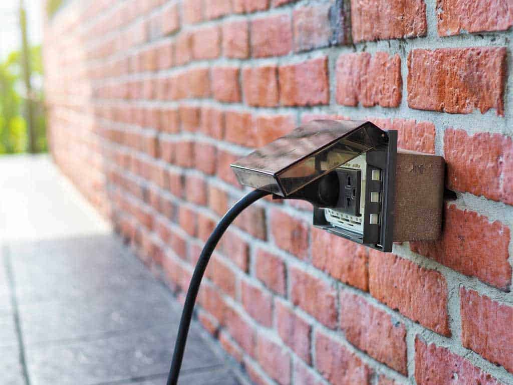 Electrical Outlet Outdoors